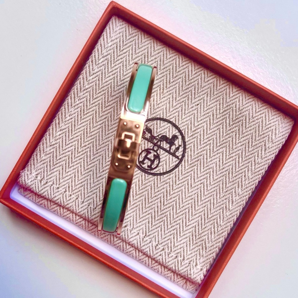 🔥HERMES Mini Kelly Clic Bracelet